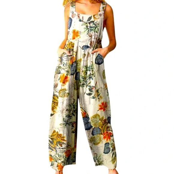 A Walk In The Forest Jumpsuit With Pockets - Picture 1 of 4